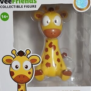 VeeFriends Toikido Collectible New 6" Vinyl Genuine Giraffe Figure NEW IN BOX